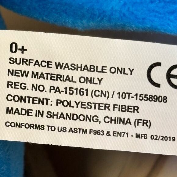 Bun Bun NWT Unicorn Wale Stacking Plush 12' - Picture 6 of 6